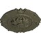 Ekena Millwork Southampton Ceiling Medallion, Hand-Painted Witch Hazel, 16 1/2"OD x 2 3/8"P CM16SOWHF - alternate 2